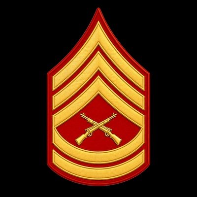 Gunnery sergeant insignia - United States Marine Corps.