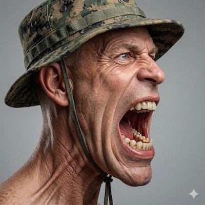 United States Marine Corps gunnery sergeant, Gunny Marks.