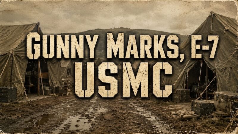 Gunny Marks, E-7, USMC - a US Marine Gunnery Sergeant parody account - humor.